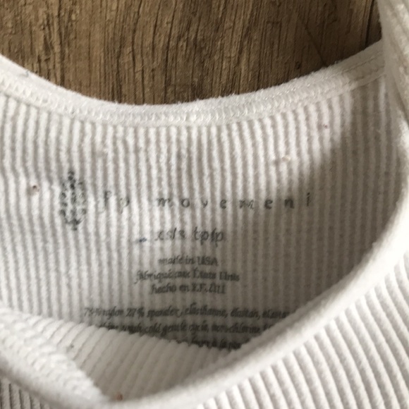 Free People Movement Square Neck Happiness Ribbed Tank Top - Picture 5 of 7